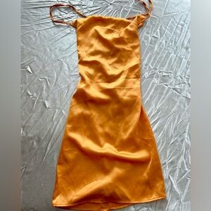 PrettyLittleThing strappy back dress